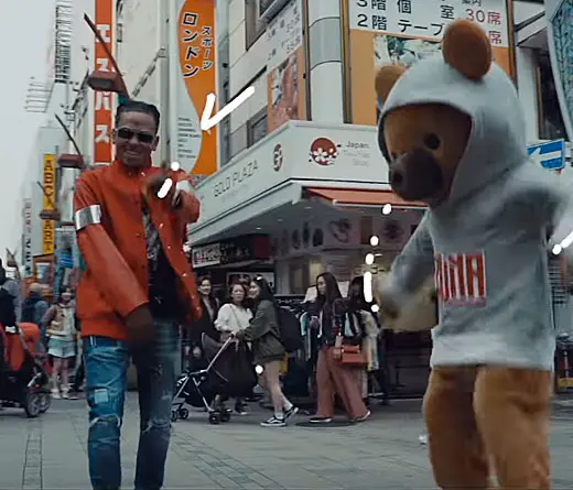 Ozuna pasea por Japn en su nuevo video: 